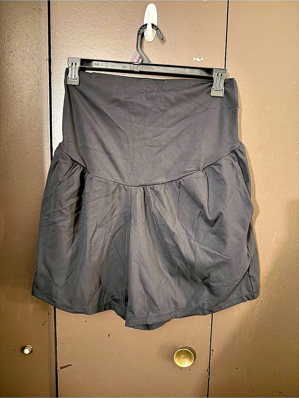Halara maternity SoftlyZerom Airy Athletic Shorts in Black NWT XL